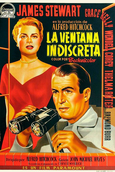 La ventana indiscreta : Póster