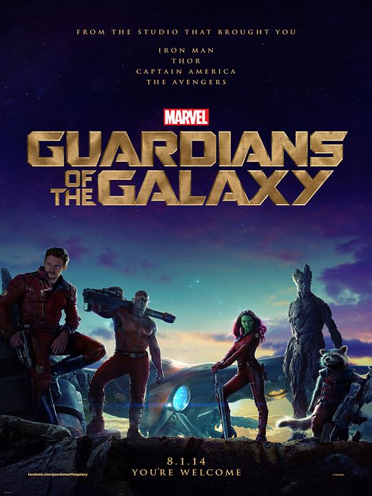 Guardianes de la Galaxia : Póster