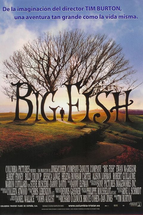 El gran pez : Póster