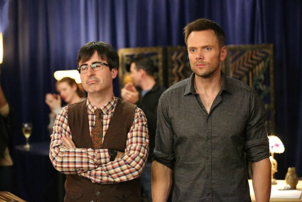 Community : Foto John Oliver, Joel McHale