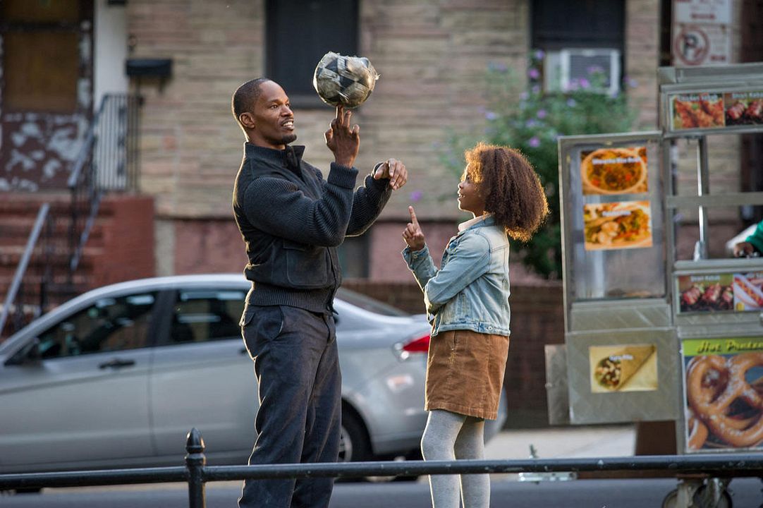 Annie : Foto Quvenzhané Wallis, Jamie Foxx