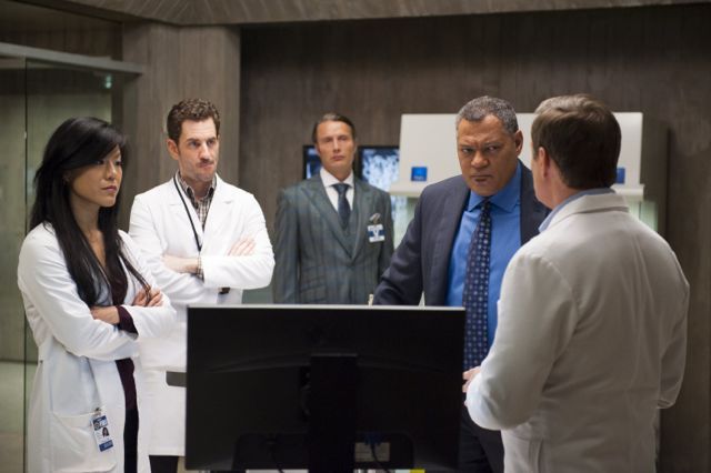 Hannibal : Foto Laurence Fishburne, Aaron Abrams, Hettienne Park, Mads Mikkelsen