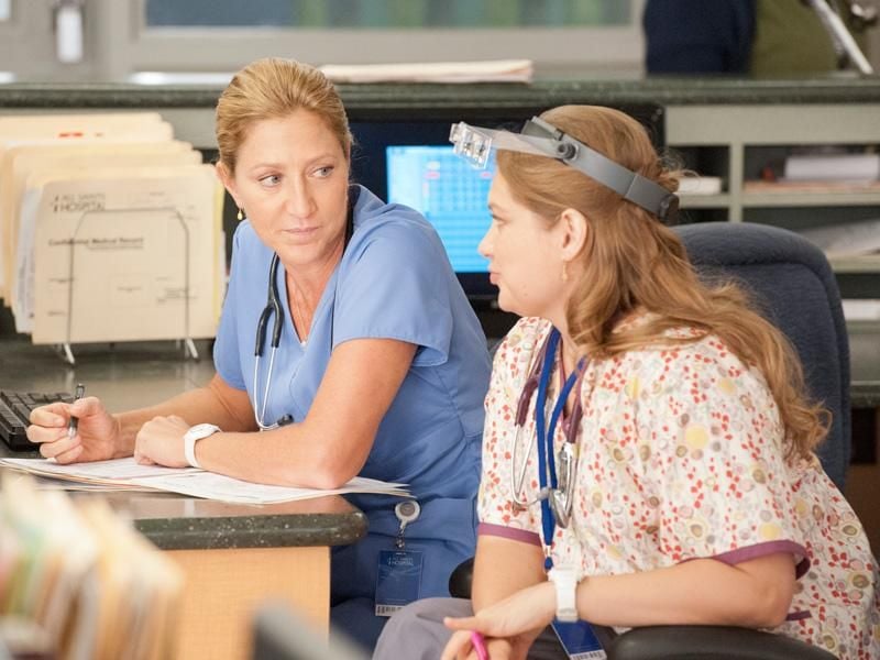 Enfermera Jackie : Foto Edie Falco, Merritt Wever