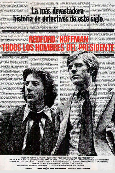 Todos los hombres del presidente : Póster