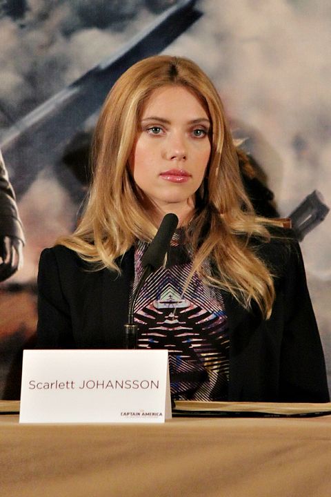 Capitán América: El soldado de invierno : Cobertura de revista Scarlett Johansson