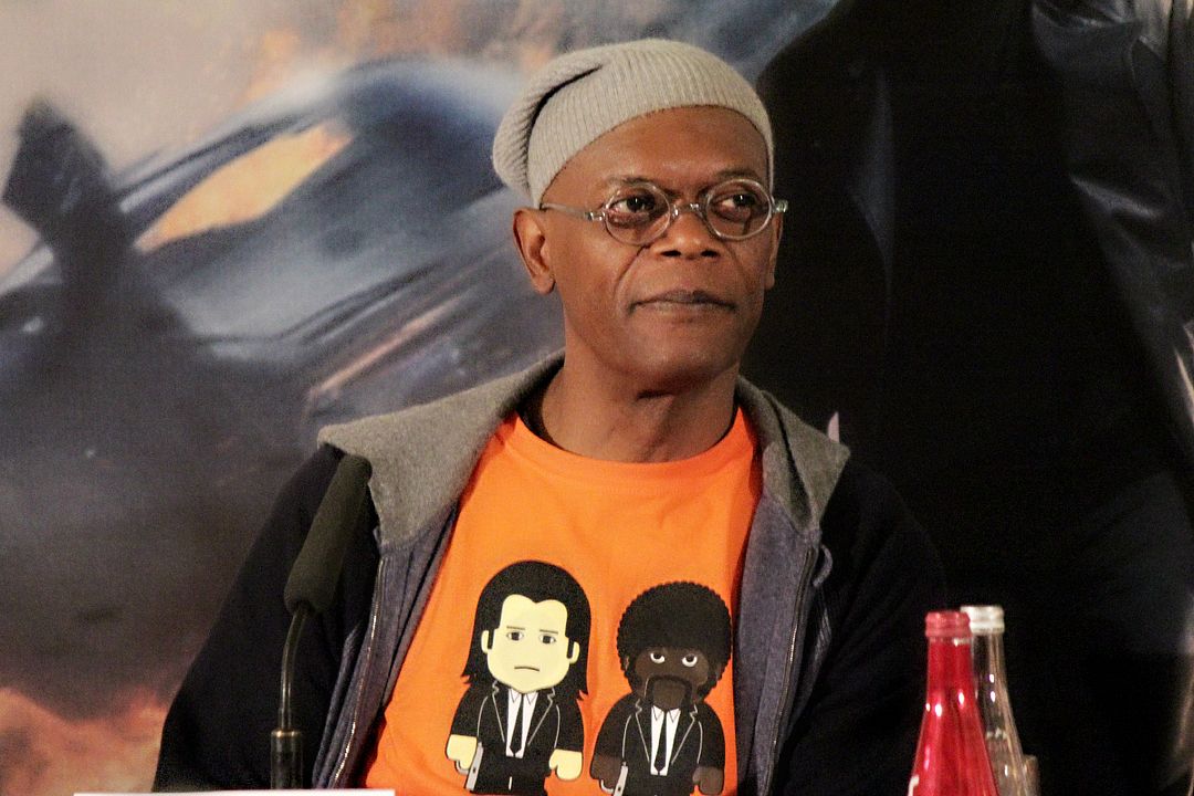 Capitán América: El soldado de invierno : Cobertura de revista Samuel L. Jackson