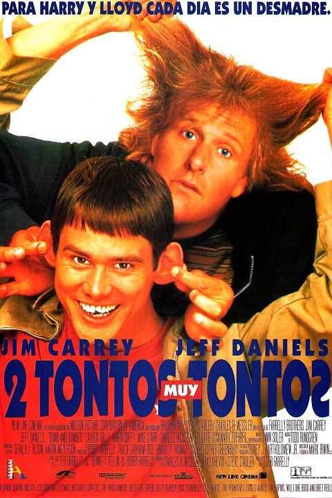 Dos tontos muy tontos : Póster
