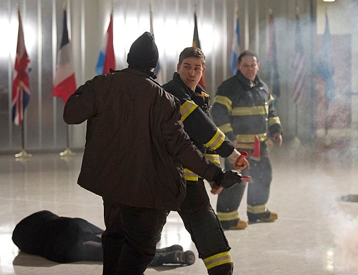 Foto Kevin Chapman, Jim Caviezel