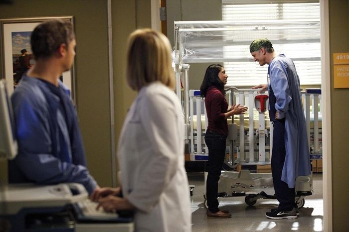 Grey's Anatomy : Foto Patrick Fabian, Justin Chambers (I)