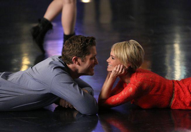 Glee : Foto Matthew Morrison, Kristin Chenoweth