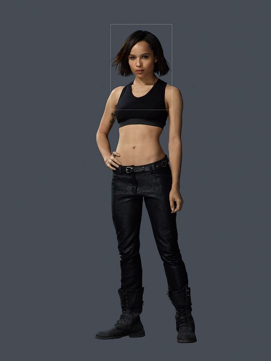 Divergente : Cobertura de revista Zoë Kravitz