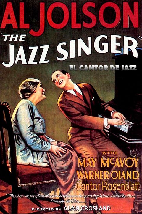 El cantante de Jazz : Póster