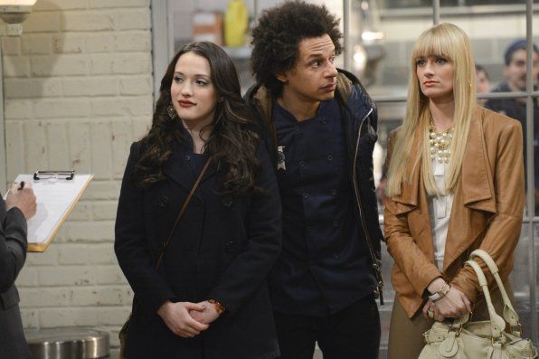 2 Broke Girls : Foto Kat Dennings, Eric André