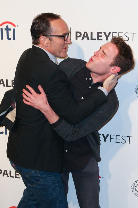 Cobertura de revista Clark Gregg, Iain De Caestecker