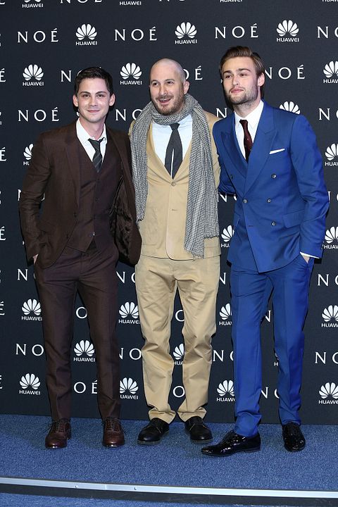 Noé : Cobertura de revista Logan Lerman, Darren Aronofsky, Douglas Booth
