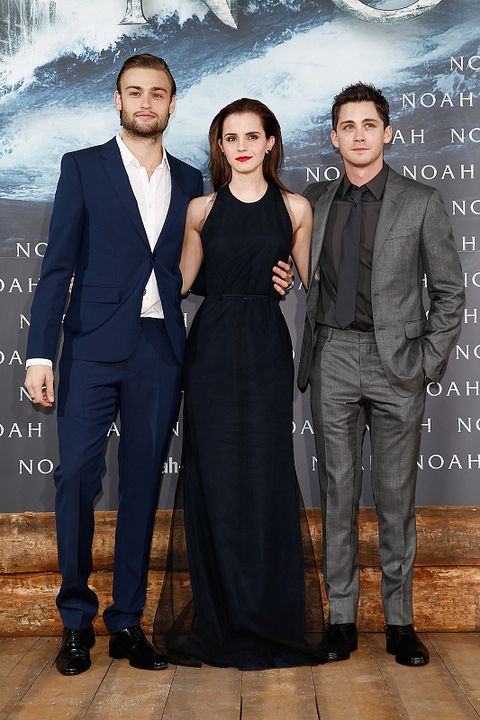 Noé : Cobertura de revista Logan Lerman, Douglas Booth, Emma Watson