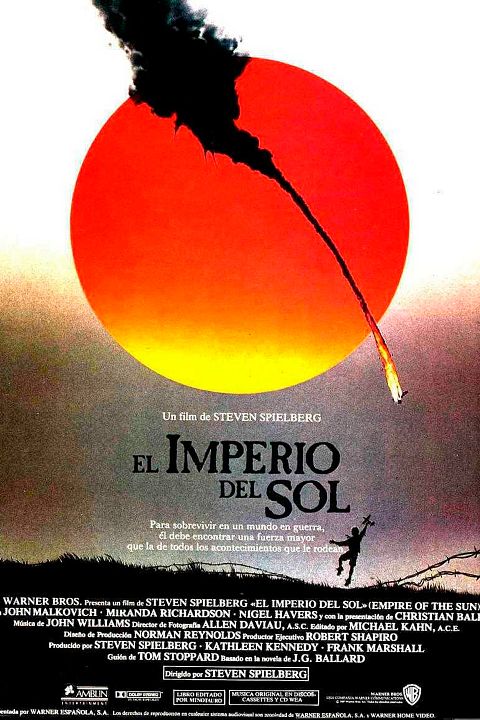 El imperio del sol : Póster