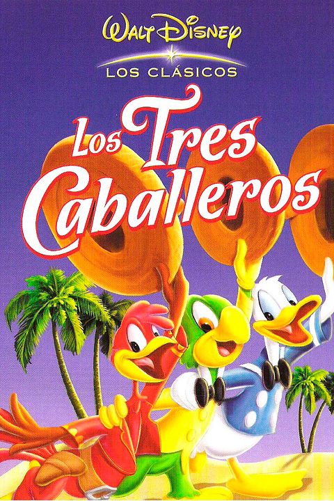 Los tres caballeros : Póster