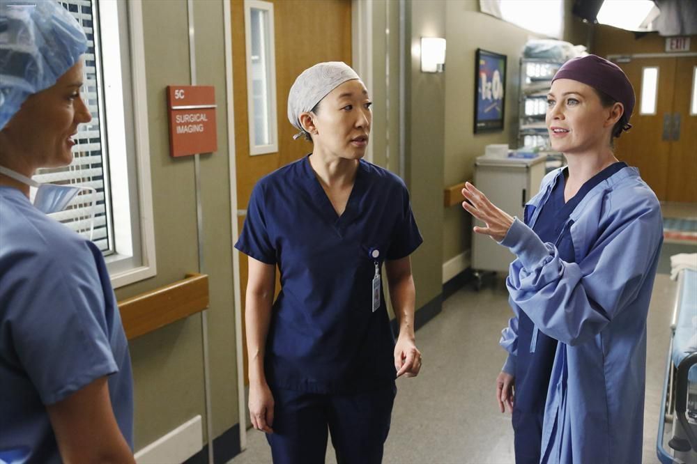 Grey's Anatomy : Foto Ellen Pompeo, Sandra Oh