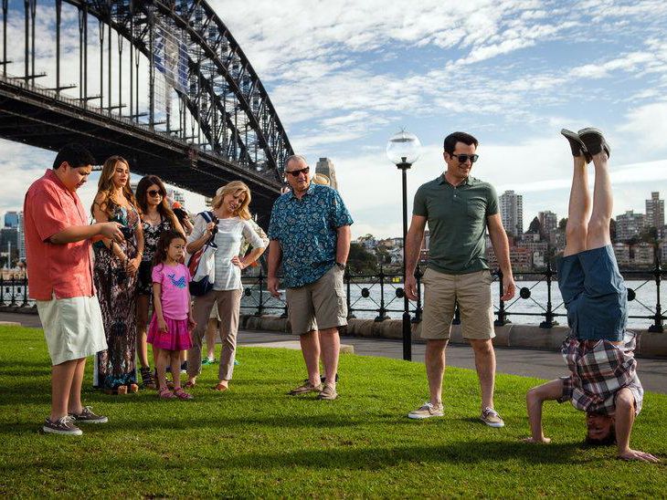 Modern Family : Foto Ed O'Neill, Rico Rodriguez, Nolan Gould, Aubrey Anderson-Emmons, Sofía Vergara, Ty Burrell, Julie Bowen