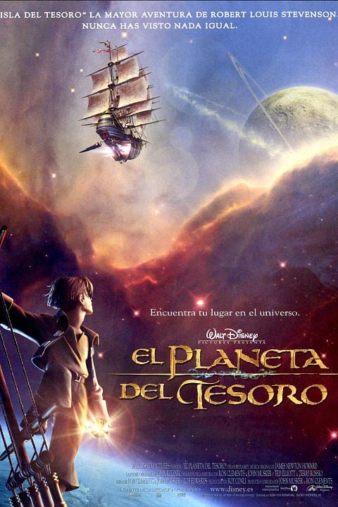 El planeta del tesoro : Póster