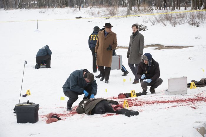 Hannibal : Foto Hugh Dancy, Aaron Abrams, Laurence Fishburne