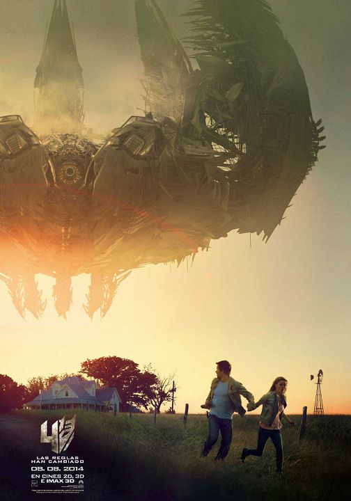 Transformers: La era de la extinción : Póster