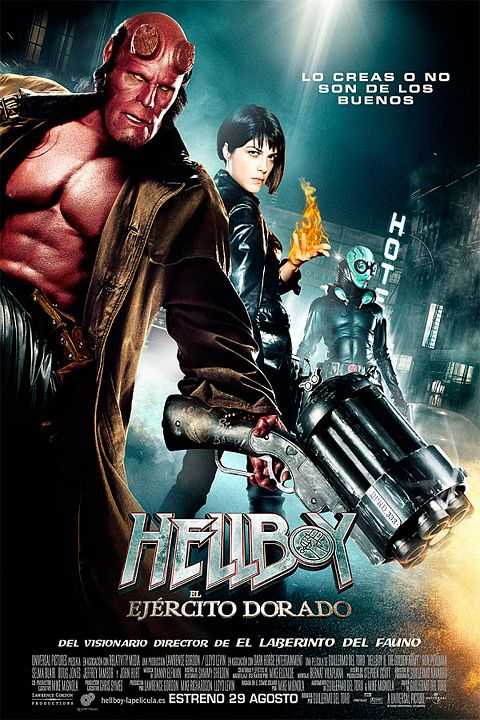 Hellboy II. El ejército dorado : Póster