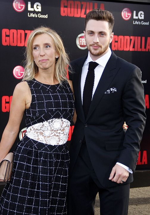 Godzilla : Cobertura de revista Sam Taylor-Johnson, Aaron Taylor-Johnson