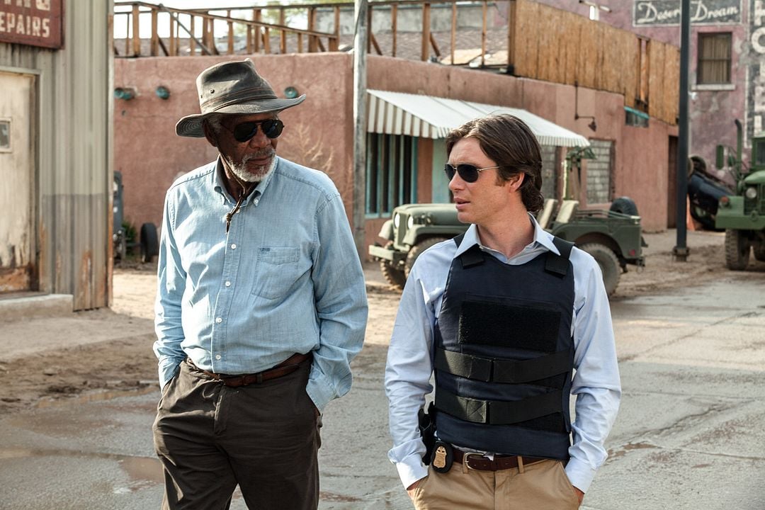 Trascender : Foto Morgan Freeman, Cillian Murphy