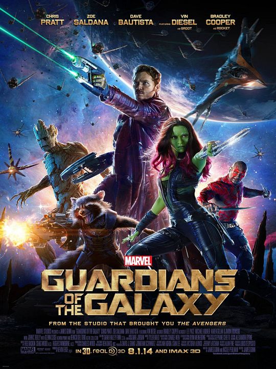 Guardianes de la Galaxia : Póster