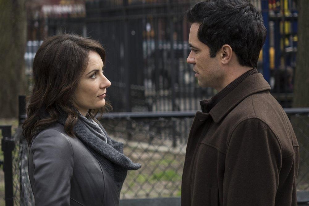 La Ley Y El Orden: UVE : Foto Danny Pino, Laura Benanti