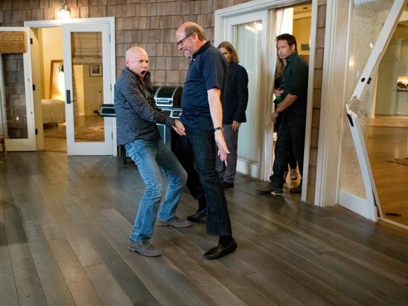 Californication : Foto Stephen Tobolowsky, Evan Handler, David Duchovny