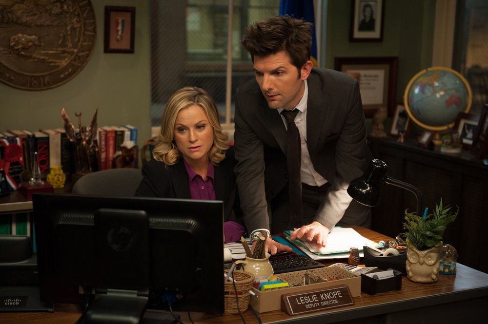 Parks and Recreation : Foto Adam Scott, Amy Poehler