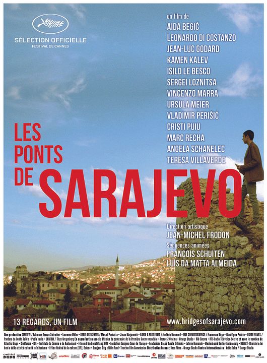 Los puentes de Sarajevo : Póster