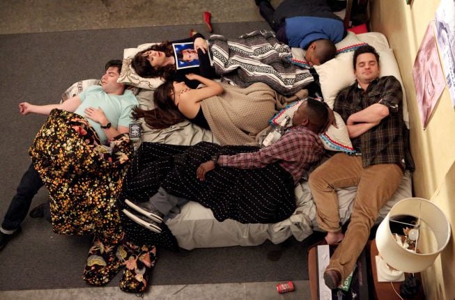 New Girl : Póster Zooey Deschanel, Max Greenfield, Damon Wayans Jr., Jake Johnson, Hannah Simone, Lamorne Morris