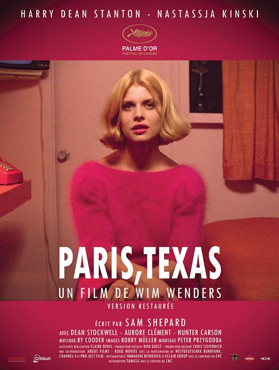 Paris, Texas : Póster