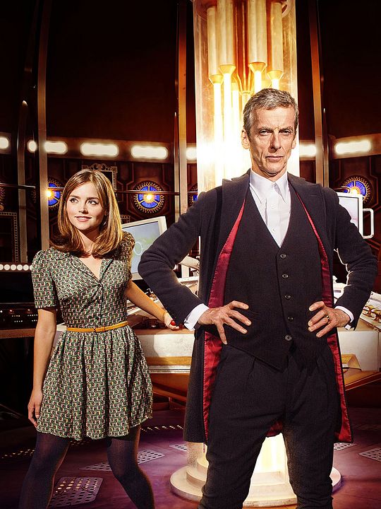 Foto Jenna Coleman, Peter Capaldi