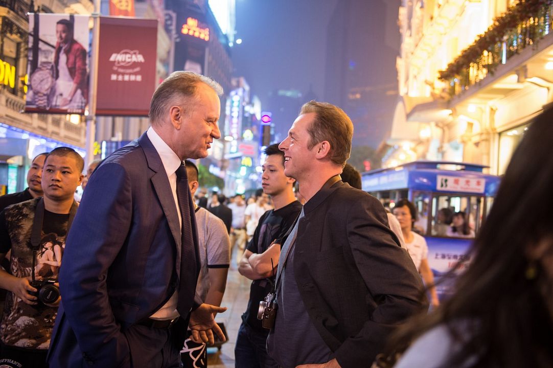 Héctor y el secreto de la felicidad : Foto Stellan Skarsgård, Simon Pegg