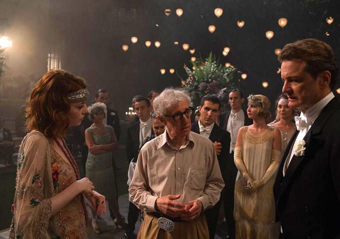 Magia a la luz de la luna : Foto Colin Firth, Emma Stone, Woody Allen