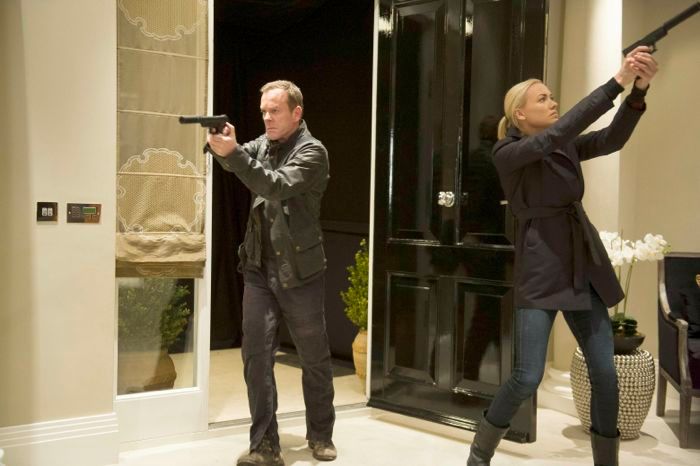 Foto Yvonne Strahovski, Kiefer Sutherland