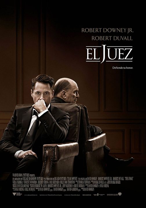 El juez : Póster