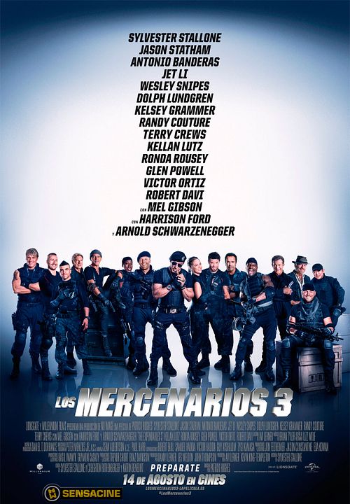 Los mercenarios 3 : Póster