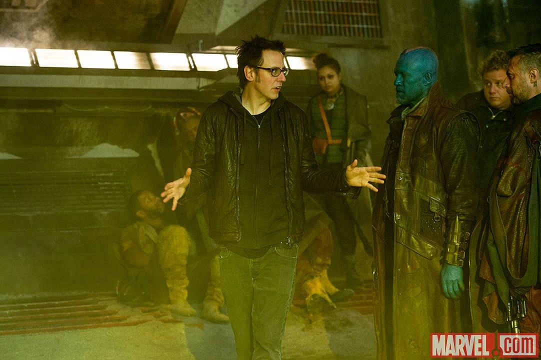 Guardianes de la Galaxia : Foto Michael Rooker, James Gunn