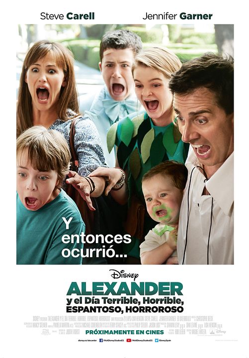 Alexander y un día terrible, horrible, malo... ¡muy malo! : Póster