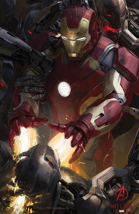 Vengadores: era de Ultrón : Cobertura de revista Robert Downey Jr.