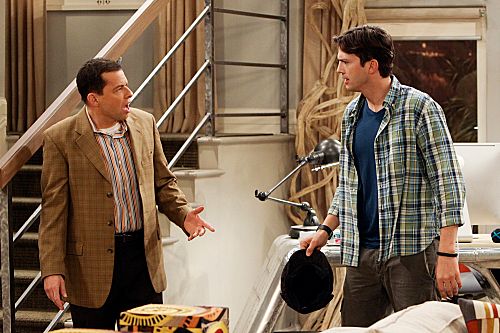 Two and a Half Men : Foto Ashton Kutcher, Jon Cryer