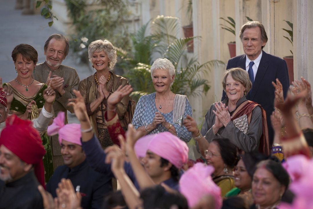 El nuevo exótico Hotel Marigold : Foto Judi Dench, Celia Imrie, Maggie Smith, Bill Nighy