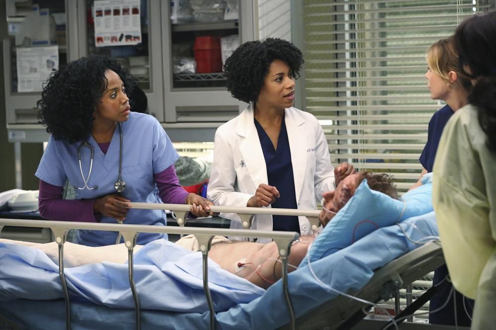 Grey's Anatomy : Foto Jerrika Hinton, Kelly McCreary