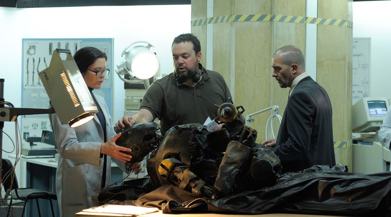 Autómata : Foto Antonio Banderas